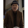Steve Martin Casual Brown Coat from Only Murders Series