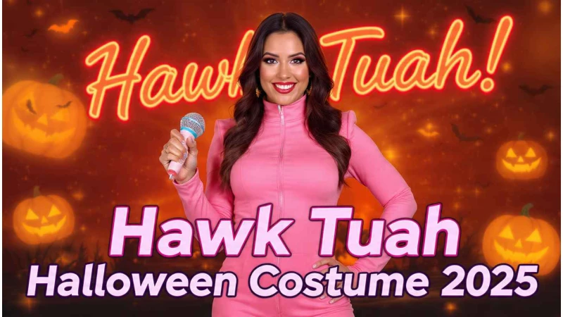 Exclusive Hawk Tuah Halloween Costume 2025 Look