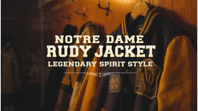 Notre Dame Rudy Jacket Legendary Spirit Style