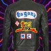 Pagan MC Black Leather Jacket