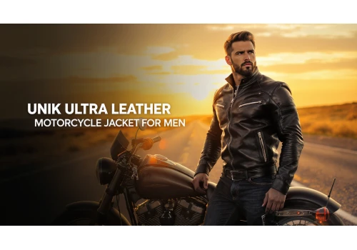 Unik Ultra Leather Motorcycle Jacket for Men