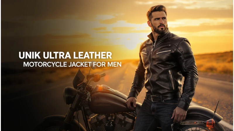 Unik Ultra Leather Motorcycle Jacket for Men