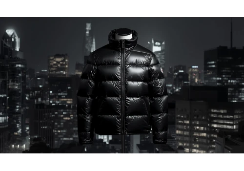 Moncler X Batman Black Down Jacket Stunning Streetwear