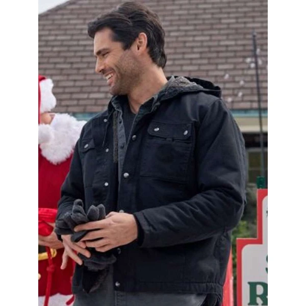 A Bills Love Story 2025 Matthew Daddario Black Cotton Jacket