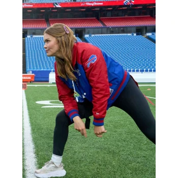 A Bills Love Story Holland Roden Varsity Jacket