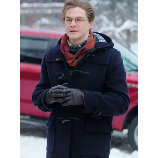 A Merry Little Ex-Mas Timothy Innes Blue Wool Coat