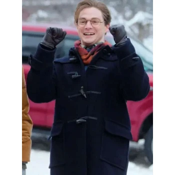 A Merry Little Ex-Mas Timothy Innes Blue Wool Coat