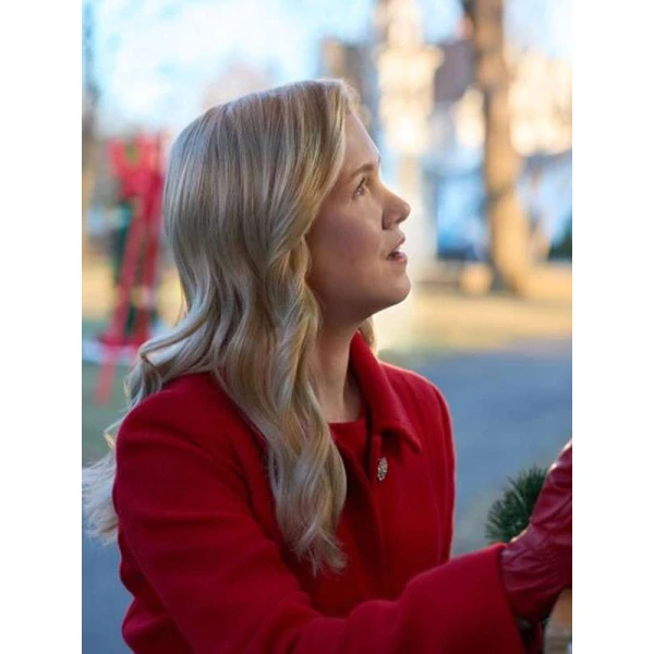 A Newport Christmas 2025 Ginna Claire Mason Red Coat