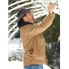 A Royal Montana Christmas 2025 Warren Christie Brown Jacket