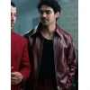 A Very Jonas Christmas Movie Joe Jonas Leather Jacket