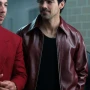 A Very Jonas Christmas Movie Joe Jonas Leather Jacket