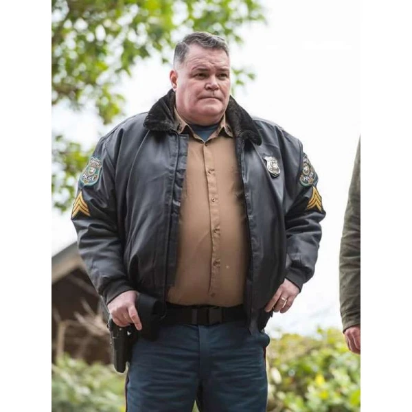 Aaron Douglas Murder in a Small Town Police Jacket