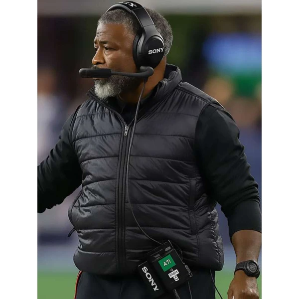 Aaron Glenn Black Vest