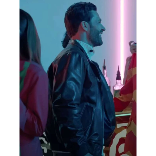 Aaron O’Connell Tyler Perry’s Finding Joy Leather Jacket