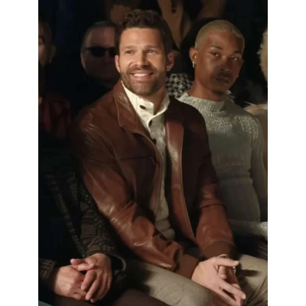 Aaron O’Connell Tyler Perry’s Finding Joy Leather Jacket