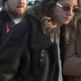 Abby Elliott All Her Fault Shearling Leather Jacket