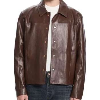 Access Hollywood Scott Evans Leather Jacket