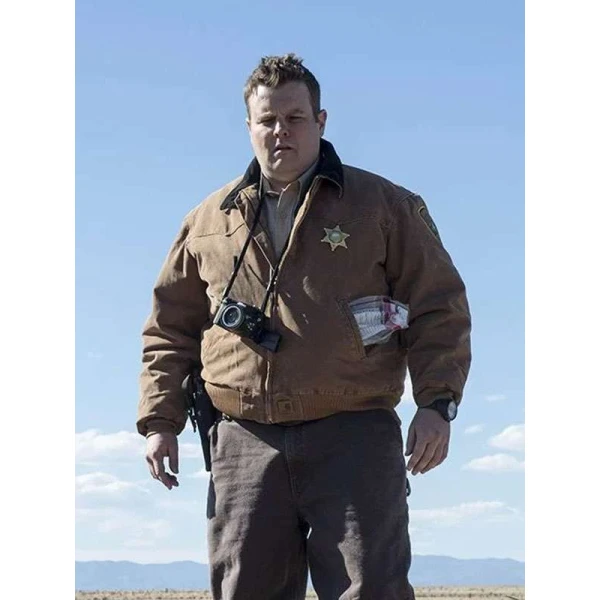 Adam Bartley Longmire Brown Cotton Jacket Adam Bartley Longmire Brown Cotton Jacket