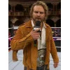 Adam Page Brown Fringe Leather Jacket