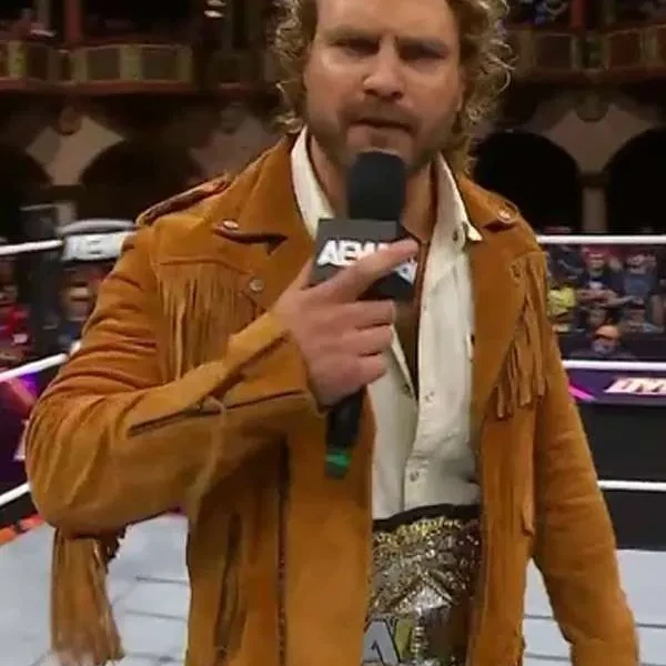 Adam Page Brown Fringe Leather Jacket Adam Page Brown Fringe Leather Jacket