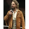 Adam Page Brown Fringe Leather Jacket