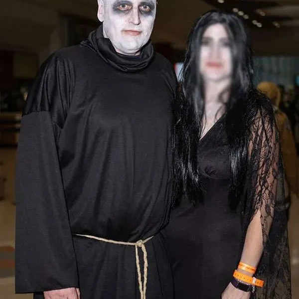 Stylish Addams Family Uncle Fester Costume for Fans & Cosplay Stylish Addams Family Uncle Fester Costume for Fans & Cosplay