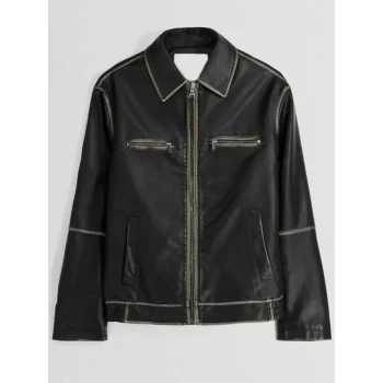 Aimee Lou Wood Daddy Issues S02 Leather Jacket