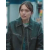 Aimee Lou Wood Daddy Issues S02 Leather Jacket