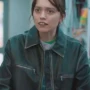 Aimee Lou Wood Daddy Issues S02 Leather Jacket