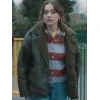Aimee Lou Wood Daddy Issues S02 Shearling Leather Jacket