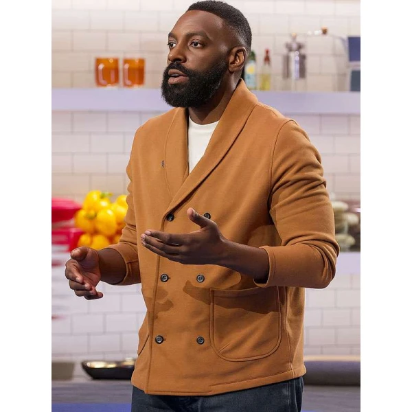 Alex Vs America S05 Eric Adjepong Brown Peacoat