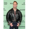 Alexander Skarsgård Pillion Red Carpet Biker Leather Jacket