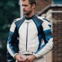 Alexander Skarsgård Pillion White Racer Leather Jacket