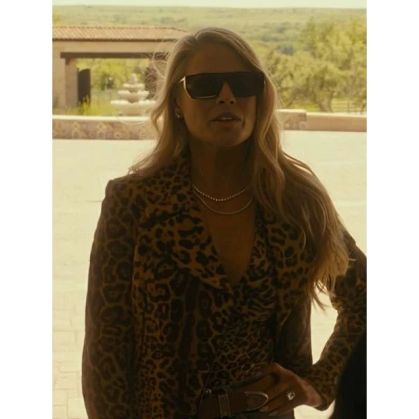 Ali Larter Landman Leopard Print Jacket