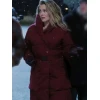 Alicia Silverstone A Merry Little Ex-Mas Hooded Puffer Coat