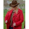 Alison Sweeney Finding Mr. Christmas S02 Red Coat