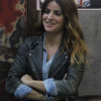 Alison Victoria Sin City Rehab Biker Leather Jacket