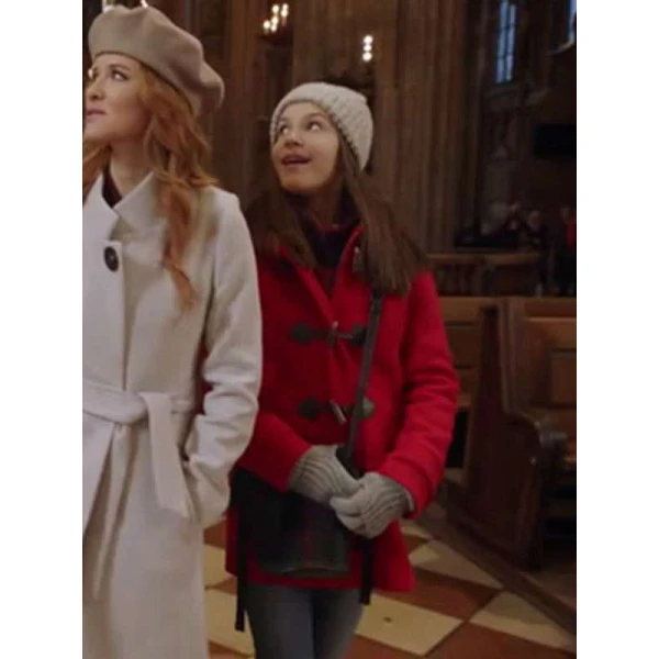 Allegra Tinnefeld Christmas in Vienna Red Coat