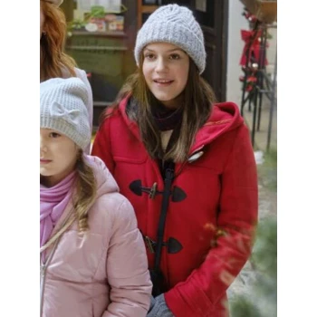 Allegra Tinnefeld Christmas in Vienna Red Coat