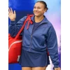 Amanda Anisimova US Open 2025 Blue Jacket