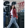 Amanda Arcuri Sheriff Country Leather Jacket