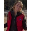 Amy Fleming Heartland Red Puffer Vest Amy Fleming Heartland Red Puffer Vest