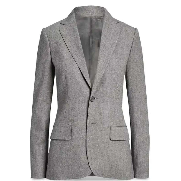 Amy Larsen Doc 2025 Grey Blazer Amy Larsen Doc 2025 Grey Blazer