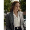 Amy Larsen Doc 2025 Grey Blazer Amy Larsen Doc 2025 Grey Blazer