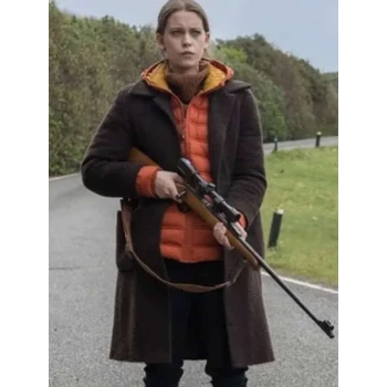 An t-Eilean Sorcha Groundsell Puffer Orange Jacket An t-Eilean Sorcha Groundsell Puffer Orange Jacket
