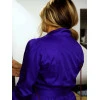 And Just Like That S03 Sarah Jessica Parker Purple Coat