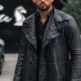 Andrew Tate Black Leather Coat