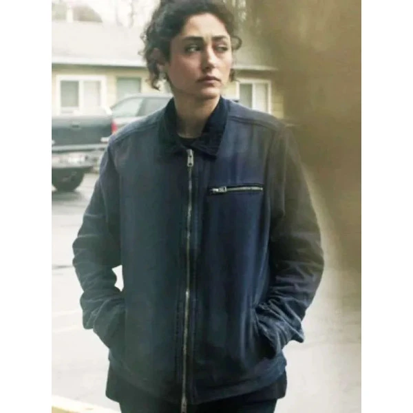 Aneesha Malik Invasion S03 Blue Jacket