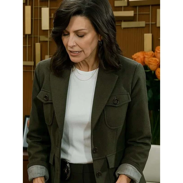 Anna Devane General Hospital Green Jacket