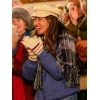 Anna Zhang A Cherry Pie Christmas Blue Jacket Anna Zhang A Cherry Pie Christmas Blue Jacket